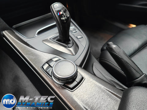 WRAPPING SERVICE - BMW F3X INTERIOR TRIM SET - BLACK BRUSHED ALUMINIUM STEEL - F30 F31 F32 F33 F36