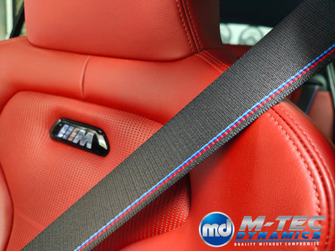 BMW 4-SERIES F32 / F82 M4 COMPETITION STYLE SEAT BELTS - FITTING BASED ON EXCHANGE SERVICE