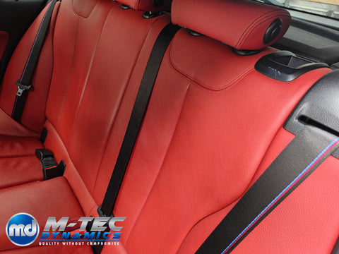 BMW 4-SERIES F32 / F82 M4 COMPETITION STYLE SEAT BELTS - FITTING BASED ON EXCHANGE SERVICE