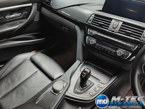 WRAPPING SERVICE - BMW F30 F31 F32 F33 F36 INTERIOR TRIM SET - 4D CARBON