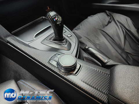 WRAPPING SERVICE - BMW F30 F31 F32 F33 F36 INTERIOR TRIM SET - 4D CARBON