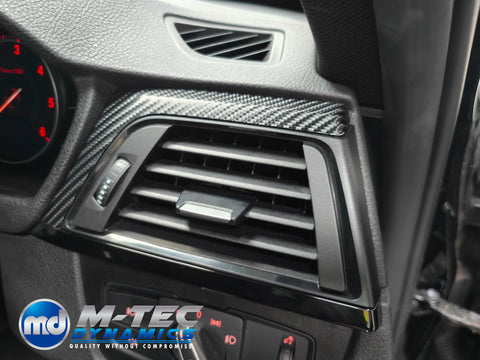 WRAPPING SERVICE - BMW F30 F31 F32 F33 F36 INTERIOR TRIM SET - 4D CARBON