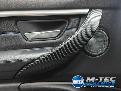 WRAPPING SERVICE - BMW F30 F31 F32 F33 F36 INTERIOR TRIM SET - 4D CARBON