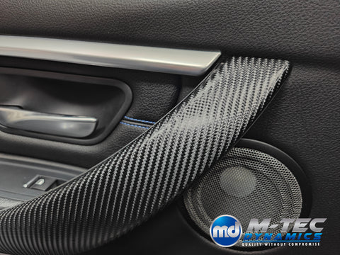 WRAPPING SERVICE - BMW F30 F31 F32 F33 F36 INTERIOR TRIM SET - 4D CARBON