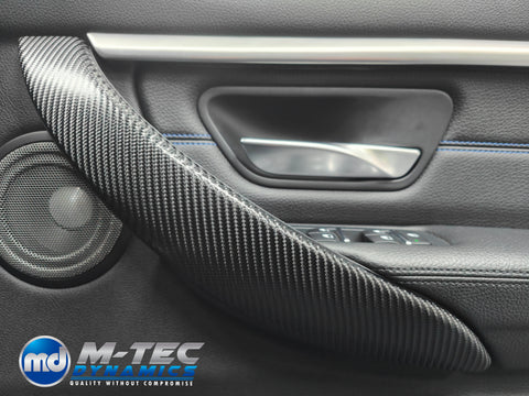 WRAPPING SERVICE - BMW F30 F31 F32 F33 F36 INTERIOR TRIM SET - 4D CARBON