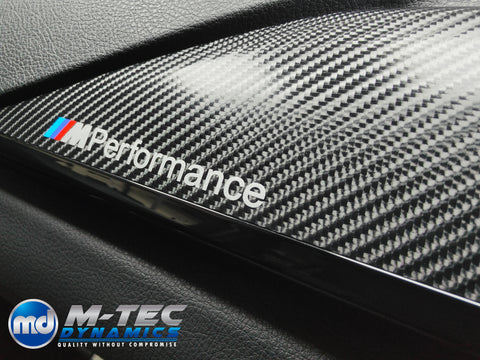 WRAPPING SERVICE - BMW F30 F31 F32 F33 F36 INTERIOR TRIM SET - 4D CARBON