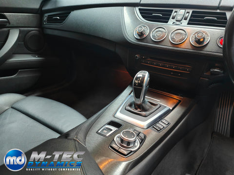 BMW Z4 E89 INTERIOR WRAPPING SERVICE - BLACK BRUSHED STEEL