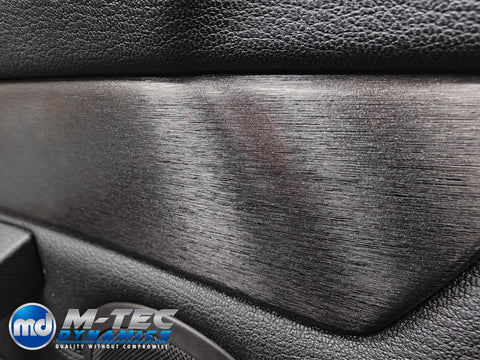 BMW Z4 E89 INTERIOR WRAPPING SERVICE - BLACK BRUSHED STEEL