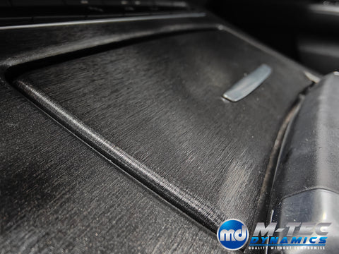 BMW Z4 E89 INTERIOR WRAPPING SERVICE - BLACK BRUSHED STEEL