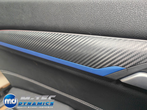 BMW X1 F48 INTERIOR TRIM SET WRAPPING SERVICE - 3D CARBON INC. CENTRE CONSOLE