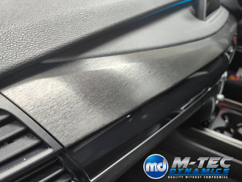 BMW X5 F15 INTERIOR TRIM SET - BLACK BRUSHED ALUMINIUM