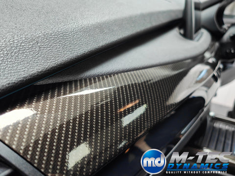 BMW X5 F15 INTERIOR TRIM SET WRAPPING SERVICE - HIGH GLOSS CARBON