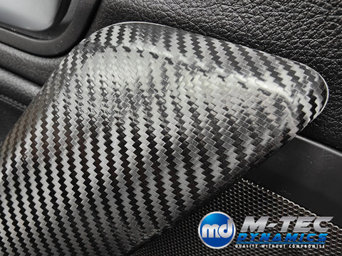 WRAPPING SERVICE - BMW F2X INTERIOR TRIM SET - PERFORMANCE STYLE / DEEP TEXTURED GLOSSY CARBON (MTD-TEX) - F20 F21 F22 F23