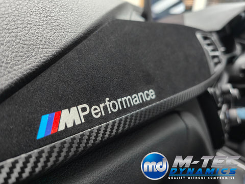 WRAPPING SERVICE - BMW F3X INTERIOR TRIM SET - PERFORMANCE STYLE / DEEP TEXTURED GLOSSY CARBON (MTD-TEX) F30 F31 F32 F33 F36