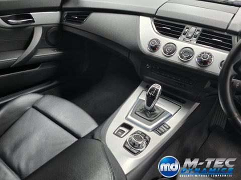 BMW Z4 E89 INTERIOR WRAPPING SERVICE - SILVER BRUSHED ALUMINIUM