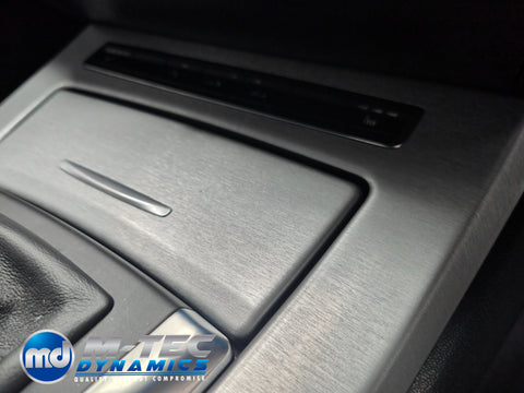 BMW Z4 E89 INTERIOR WRAPPING SERVICE - SILVER BRUSHED ALUMINIUM