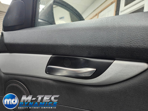 BMW Z4 E89 INTERIOR WRAPPING SERVICE - SILVER BRUSHED ALUMINIUM