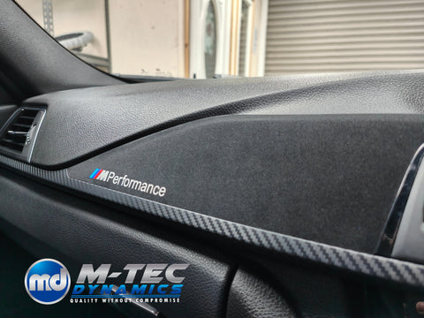 BMW F3X F8X LCI PERFORMANCE STYLE INTERIOR TRIM SET - 3D CARBON - WRAPPING SERVICE