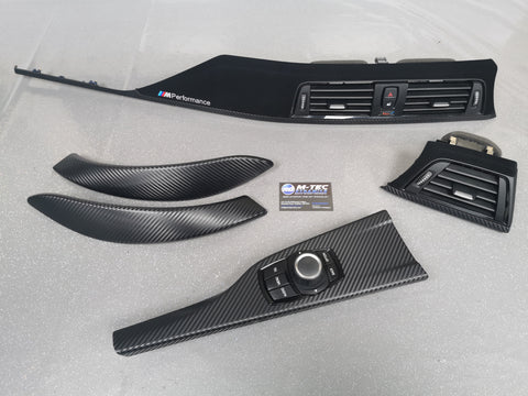 BMW F32 COUPE PERFORMANCE STYLE INTERIOR TRIM SET - 3D CARBON