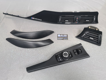 BMW F33 CONVERTIBLE PERFORANCE STYLE INTERIOR TRIM SET - 3D CARBON