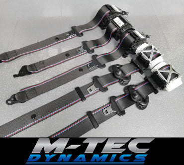 BMW 3-SERIES E90 SALOON (M3) COMPETITION FRONT & REAR SEAT BELT SET