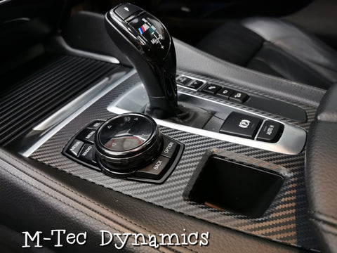 BMW X6 F16 INTERIOR TRIM SET WRAPPING SERVICE - 3D CARBON