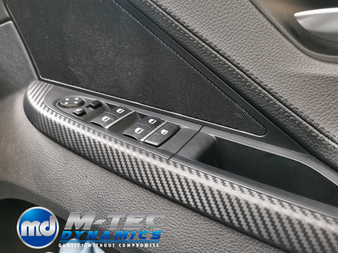 BMW 6-SERIES F06 GRAN COUPE 3D BLACK CARBON INTERIOR TRIM SET