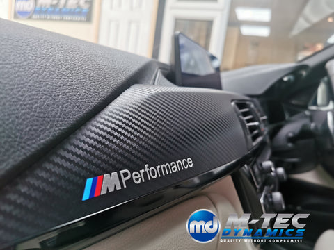 WRAPPING SERVICE - BMW F30 F32 INTERIOR TRIM SET - 3D CARBON