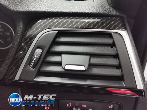 WRAPPING SERVICE - BMW F3X INTERIOR TRIM SET - HIGH GLOSS CARBON (MTD-HG) - F30 F31 F32 F33 F36