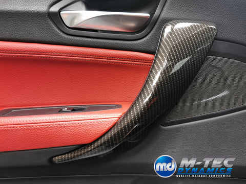 BMW F21 F22 INTERIOR TRIM SET - HIGH GLOSS CARBON / GLOSS BLACK ACCENT (MTD-HG)