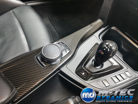 WRAPPING SERVICE - BMW M3 / M4 INTERIOR TRIM SET - HIGH GLOSS CARBON (MTD-HG) - F80 F82